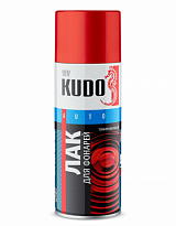 KUDO KU-9022 Лак для тонировки фонарей КРАСНЫЙ 520мл 1/6шт